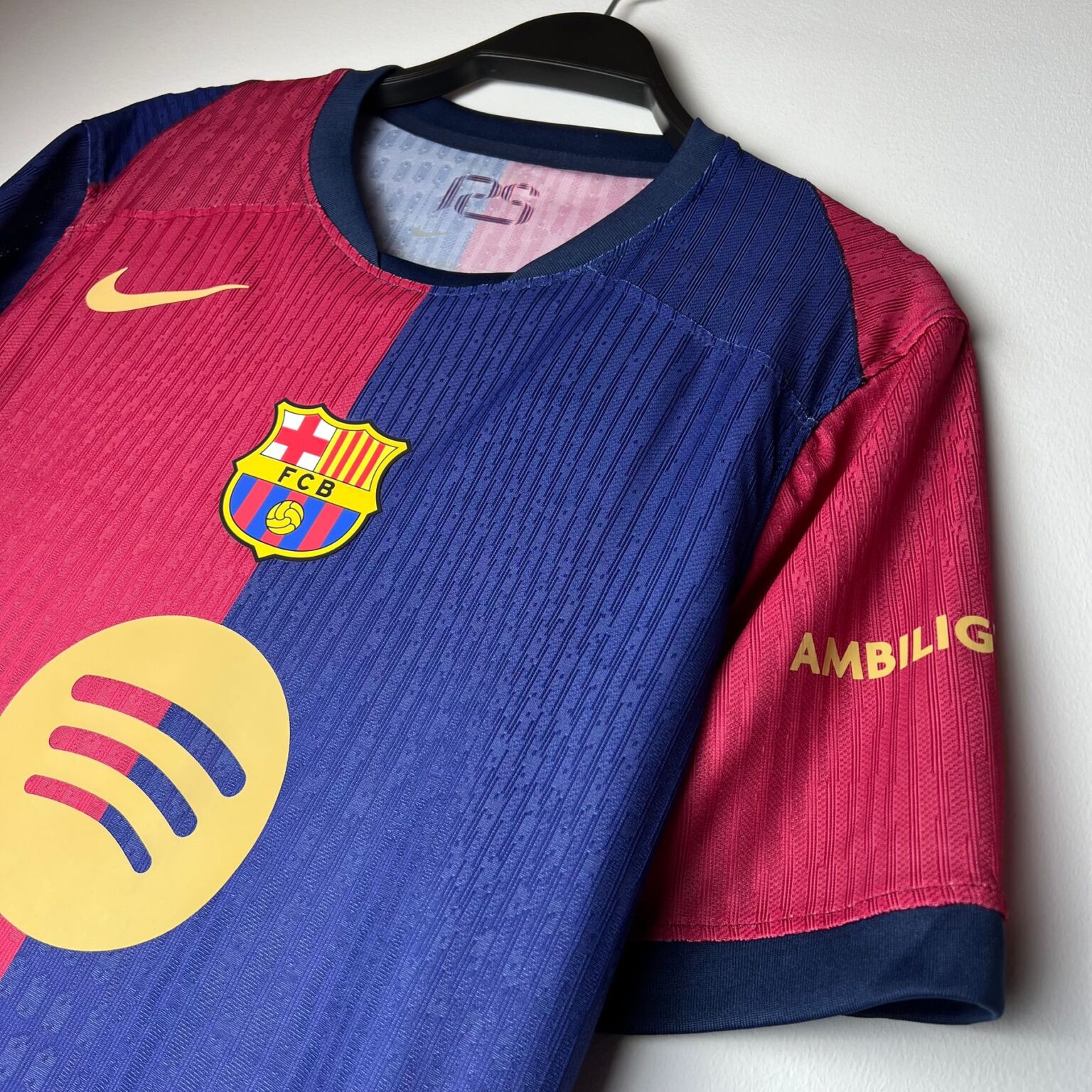 BARCELONA 24-25 HOME JERSEY PLAYER EDITION - Image 3